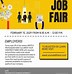 Image result for Job Fair Invitation
