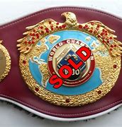 Image result for WBO Championship Belt