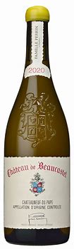 Image result for Beaucastel Chateauneuf Pape Blanc