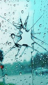 Image result for Rain Covered Glass for iPhone