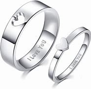 Image result for Promise Rings for Couples Matching Trinidad
