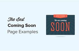 Image result for Simple We Are Coming Soon Image