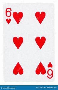 Image result for 6 of Hearts