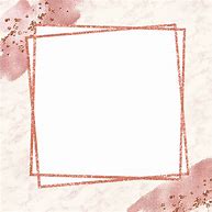 Image result for Rose Gold Cut Out Frame