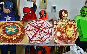 Image result for superhero pizzas