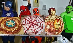 Image result for Superhero Party Pizza