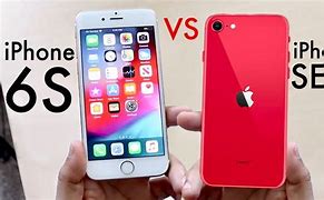 Image result for iPhone SE Compaired to iPhone 6