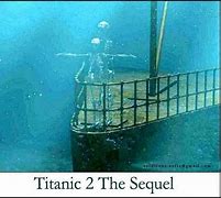 Image result for Jack Standing Underwater Titanic Meme