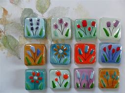 Image result for Mosaic Fused Glass Art