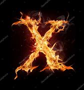 Image result for Fire Letter X