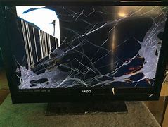Image result for Broken Flat Screen TV Samsung