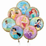 Image result for Disney Princess Balloons Party City