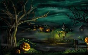 Image result for Horror Night Background. Cartoon