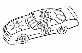 Image result for NASCAR Race Car Outline