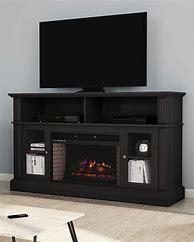 Image result for Espresso Fireplace TV Stand 70 Inch