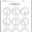 Image result for Time Blank Clock Worksheets