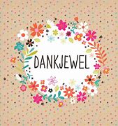 Image result for Dank Je Wel of Dankjewel