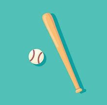 Image result for Baseball Bat Vector