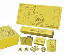 Image result for Golden Pokemon Card Box