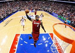 Image result for LeBron James Basketball Dunk