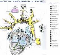 Image result for Layout of Miami International Airport