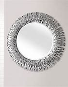 Image result for Round Chrome Wall Mirror