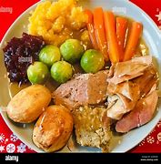 Image result for Traditional British Christmas Dinner