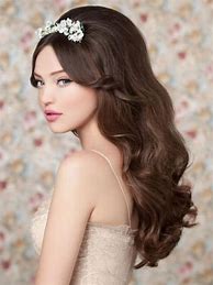 Image result for Vintage Wedding Hairstyles for Long Hair