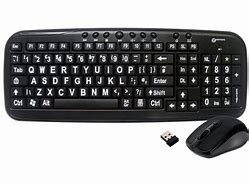 Image result for Black and White Wire Less Keyboard