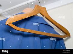 Image result for Angled Wooden Coat Hangers