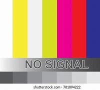 Image result for TV No Signal Bars