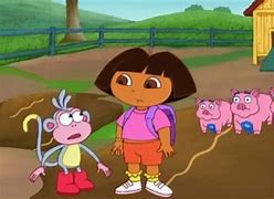 Image result for Nickelodeon Dora the Explorer Pig