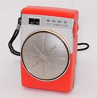 Image result for Sony Radio Red Color