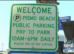 Image result for Pismo Beach Parking Citation