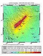 Image result for china earthquakes 2008 maps