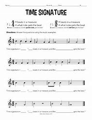 Image result for 3 4 Meter Worksheet in Music