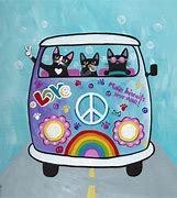 Image result for Hippie Cat Art