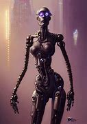 Image result for Cyberpunk Robot Figure