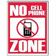 Image result for No Cell Phone Sign Funny