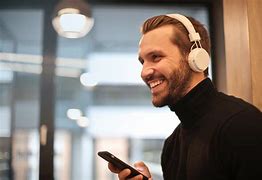 Image result for Someone Wearing Headphones