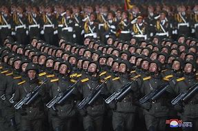 Image result for North Korea Army Marching