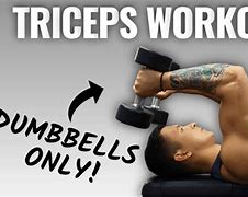 Image result for Dumbbell Tricep Workouts