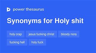 Image result for You Better Say Holy Shit