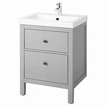 Image result for IKEA Gray Hemnes Bathroom