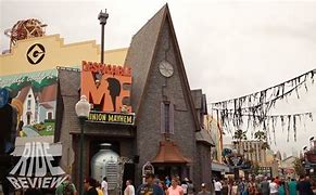 Image result for Despicable Me Minion Mayhem Ride Footage