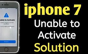 Image result for Unable to Activate iPhone 7 After Restore