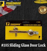 Image result for Sliding Patio Door Lock