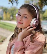 Image result for Rose Gold Girl Headphones