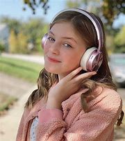 Image result for Rose Gold Bluetooth Headphones