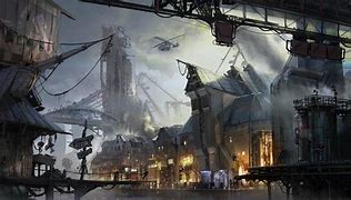 Image result for Cyberpunk Concept Art